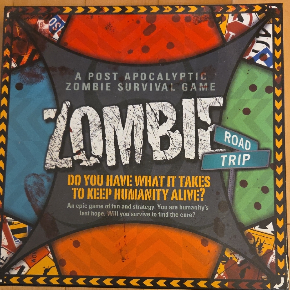 Zombie Road Trip Board Game - Multicolor